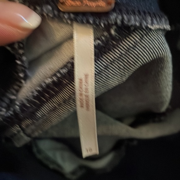 Free People Dark Blue Denim Skirt - Picture 5 of 9